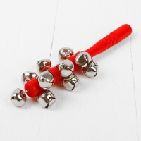 Погремушка с бубенцами «Весёлое настроение», цвета МИКС Погремушка с бубенцами «Весёлое настроение», цвета МИКС