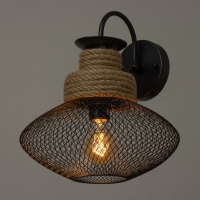 Бра "Эллеб" 1хЕ27 черный 32х32х35см Бра "Эллеб" 1хЕ27 черный 32х32х35см