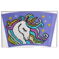 Алмазная мозаика на термостакане «Единорог» Алмазная мозаика на термостакане «Единорог»