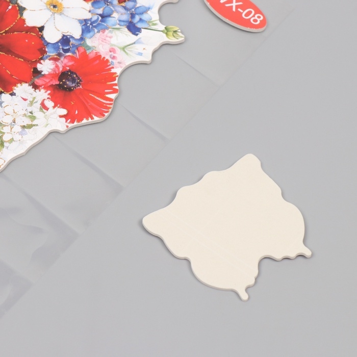 Наклейка пластик интерьерная "Полевой букет" 40х31 см