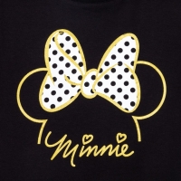 Футболка &laquo;Minnie&raquo; Минни Маус, цвет чёрный