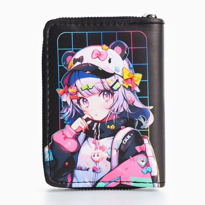 Кошелек детский &laquo;Аниме девчонка&raquo; 12,5х9х2 см