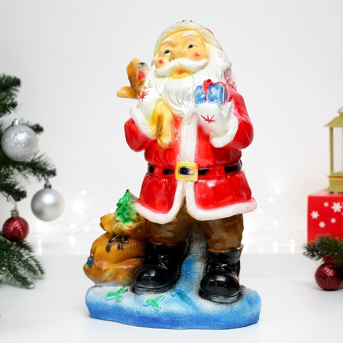 Копилка Копилка "Дед мороз малый" красный 21х34см