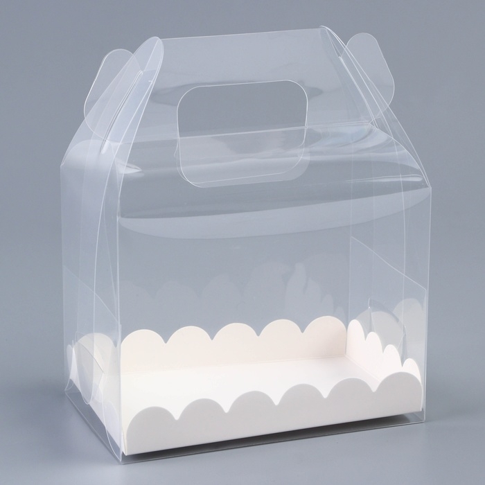 Коробка под рулет, белая 13 х 8 х 10 см. Кондитерская упаковка Коробка под рулет, белая 13 х 8 х 10 см. Кондитерская упаковка