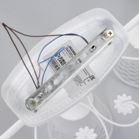 Бра "Богемия" 3х14 40Вт белый 47,5х23х23см Бра "Богемия" 3х14 40Вт белый 47,5х23х23см