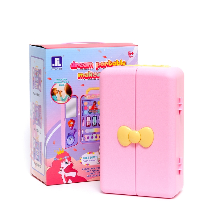 Набор косметики для девочки "Шкафчик косметики", с украшением