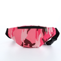 Сумка поясная детская на молнии &laquo;Выбражулька&raquo;, цвет розовый