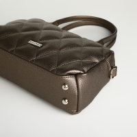 Сумка женская на молнии, цвет бронзовый Сумка женская на молнии, цвет бронзовый