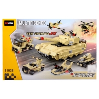 Конструктор блочный &laquo;Штурмовой танк&raquo;, 724 детали