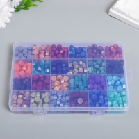 Набор сургуча "Холодные цвета" перламутр 24 цвета 19х13х2 см Набор сургуча "Холодные цвета" перламутр 24 цвета 19х13х2 см