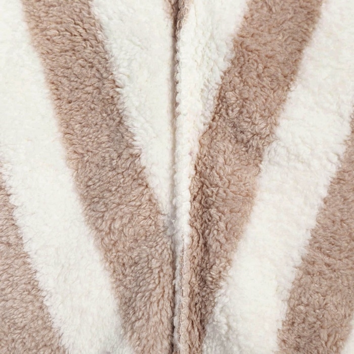 Чалма для сушки волос Этель &laquo;Полоски&raquo;, цв.фиолетовый, 65*25 см, 100% п/э