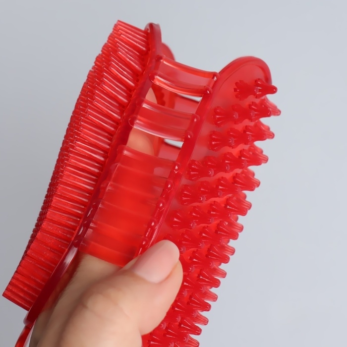 Массажёр антицеллюлитный «Яблоко», с подвесом, 11,5 × 10,5 × 3 см, цвет МИКС Массажёр антицеллюлитный «Яблоко», с подвесом, 11,5 × 10,5 × 3 см, цвет МИКС