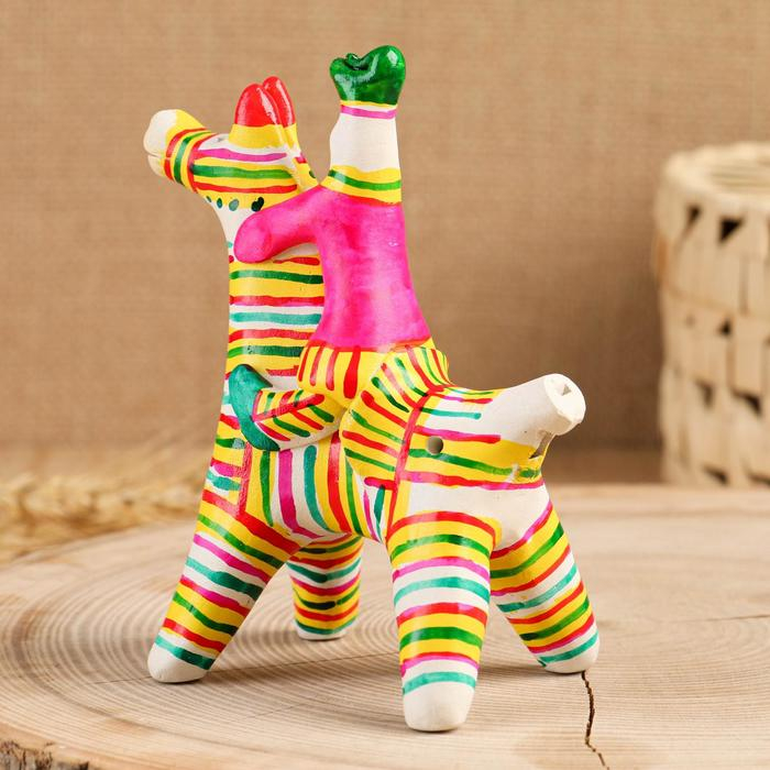 Филимоновская игрушка &laquo;Всадник&raquo;