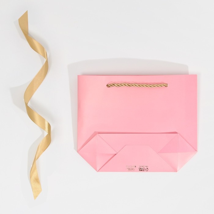 Пакет подарочный новогодний &laquo;For you&raquo;, 14 х 17 х 7 см, Новый год