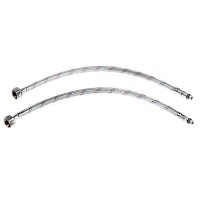 Смеситель для кухни ZEIN Z2107, двухвентильный, силиконовый излив, оранжевый/хром