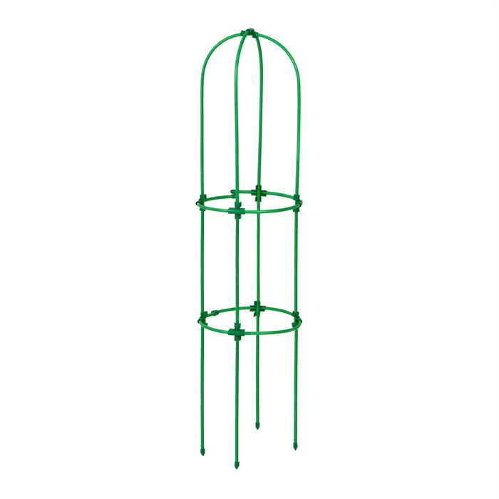 Шпалера, 135 &times; 30 &times; 1 см, металл, зелёная, &laquo;Ракета Клевер&raquo;