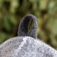 Шапка для бани серая Шапка для бани серая