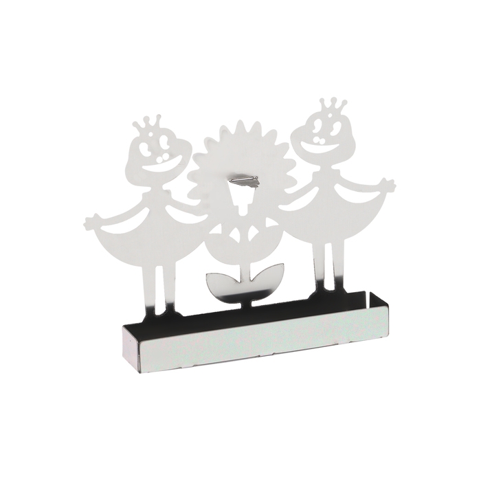 Подставка для спиралей от комаров и благовоний, металл, &laquo;Лягушки&raquo;