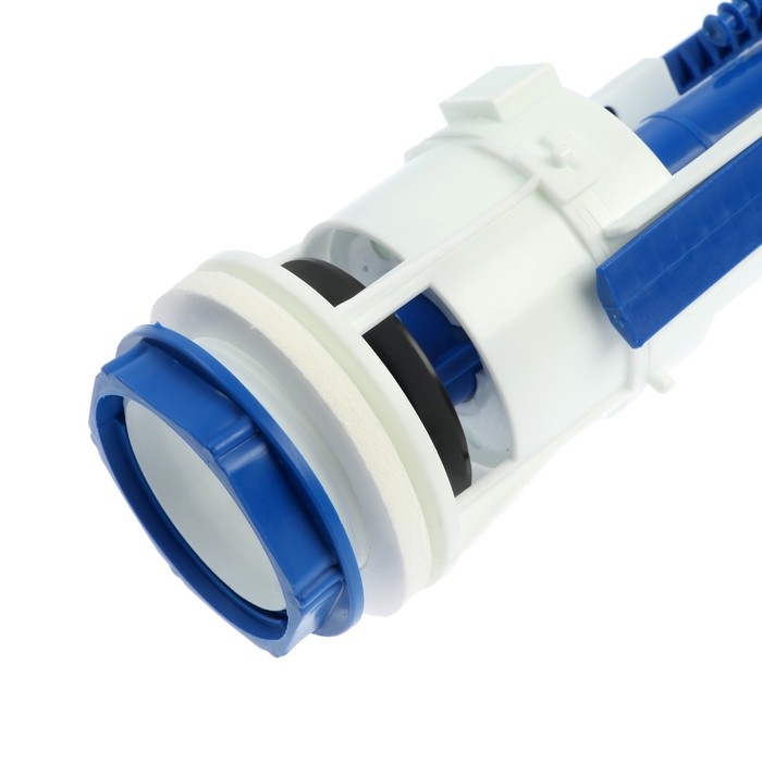 Арматура для смывных бачков Арматура для смывных бачков "РБМ" АС-16.2М, с боковым плоским донным клапаном, кнопка хром