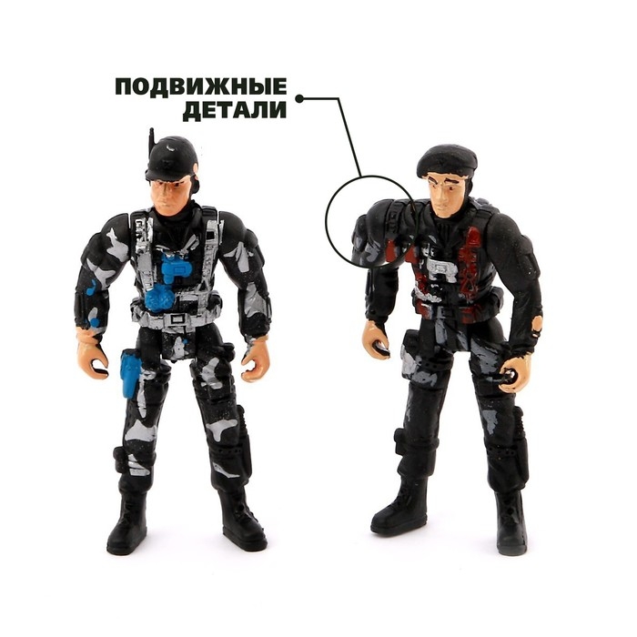 Набор солдатиков &laquo;Борцы&raquo;, 3 шт., с аксессуарами, МИКС