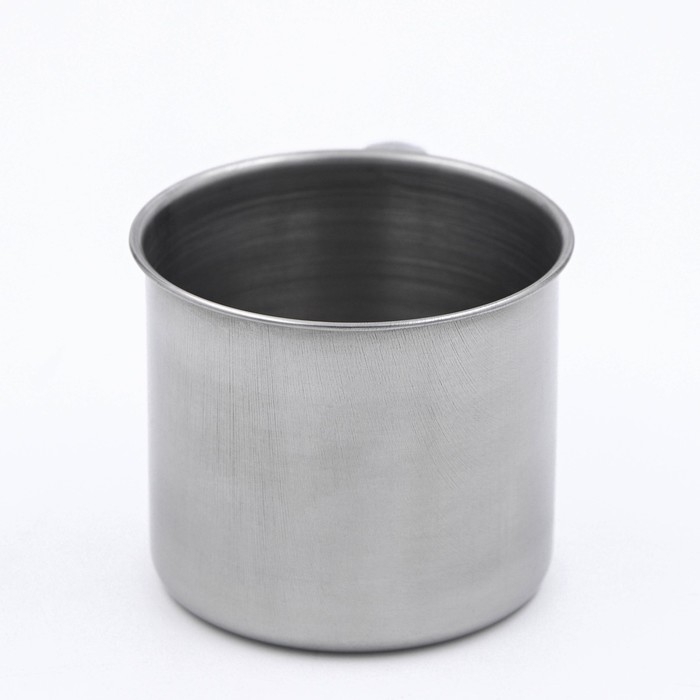 Кружка из нержавеющей стали &laquo;Мэйли&raquo;, 350 мл, d=8,5 см, цвет хромированный