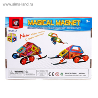 Конструктор магнитный &laquo;Магический магнит&raquo;, 56 деталей