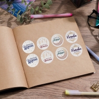 Наклейки для бизнеса и подарков «Рамадан», 40 шт, 4 х 4 см Наклейки для бизнеса и подарков «Рамадан», 40 шт, 4 х 4 см