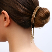 Заколка для волос со стразами &laquo;Ты прекрасна&raquo;, 12.5 х 7 х 1.5 см