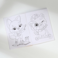 Подарочный набор блокнот-раскраска А6, трекер привычек и восковые мелки «Для тех, у кого лапки» Подарочный набор блокнот-раскраска А6, трекер привычек и восковые мелки «Для тех, у кого лапки»