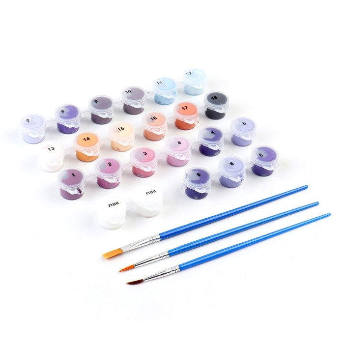 Картина по номерам на холсте с подрамником &laquo;Луна на закате&raquo;, 40 х 50 см