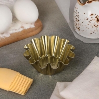 Форма для выпечки, h=4 см, d=9 см, антипригарное покрытие Форма для выпечки, h=4 см, d=9 см, антипригарное покрытие