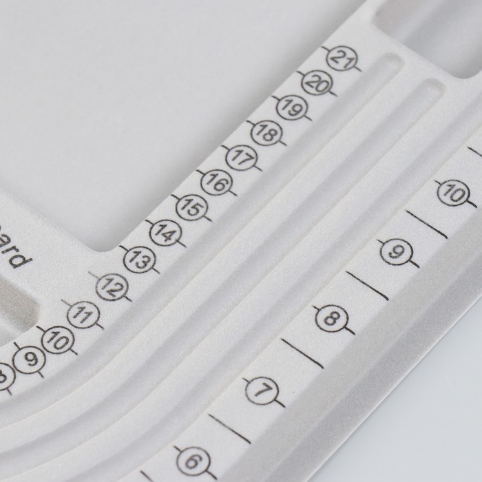 Доска-органайзер для бисероплетения и изготовления изделий из бусин 32,5х24х1,5 см