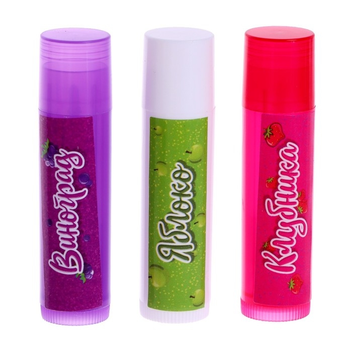 Опыты для девочек &laquo;Помада для губ&raquo;, единорог и мороженка, в пакете