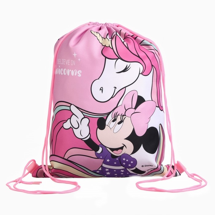 Набор детский &laquo;Минни&raquo;, в комплекте шапка, очки для плавания, мешок