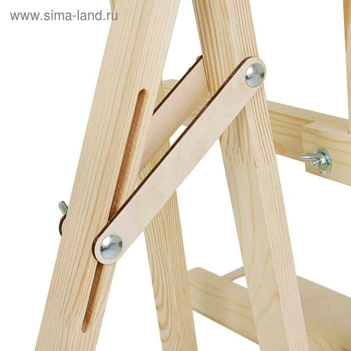 Мольберт тип &laquo;Лира&raquo; 170 х 63 см, (полка 60 х 12 см, с подстаканником), ТРАНСФОРМЕР, с бегунком, неокрашенное дерево, Calligrata №8