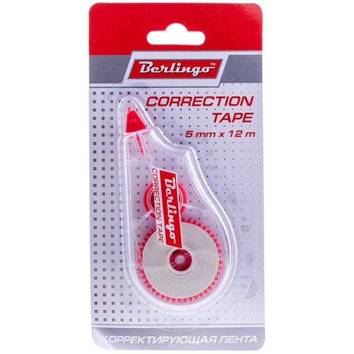 Корректирующая лента 5мм х 12м, европодвес Корректирующая лента 5мм х 12м, европодвес