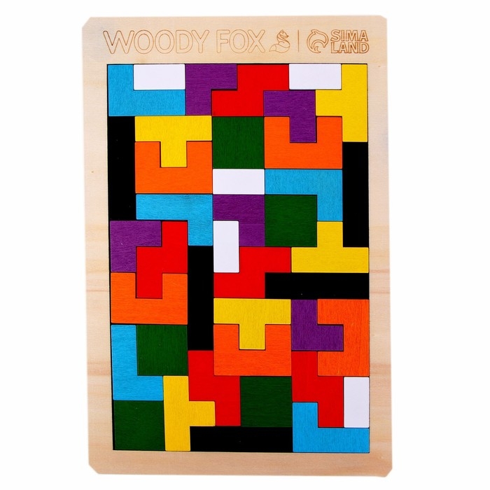 Головоломка &laquo;Тетрис&raquo;, 18&times;27 см, 40 деталей