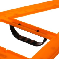 Треугольник для школьной доски, с держателем, прямоугольный, 30° Треугольник для школьной доски, с держателем, прямоугольный, 30°