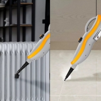 Паровая швабра Kitfort КТ-1047, 1500 Вт, 370 мл, шнур 8 м, серо-оранжевая Паровая швабра Kitfort КТ-1047, 1500 Вт, 370 мл, шнур 8 м, серо-оранжевая