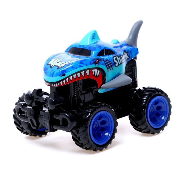 Джип инерционный &laquo;Акула&raquo;, трансформация при ударе, МИКС