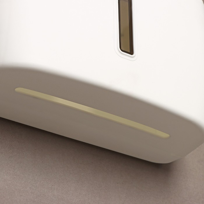 Диспенсер для бумажных полотенец в листах, пластик, 27&times;11,5&times;21 см, цвет белый