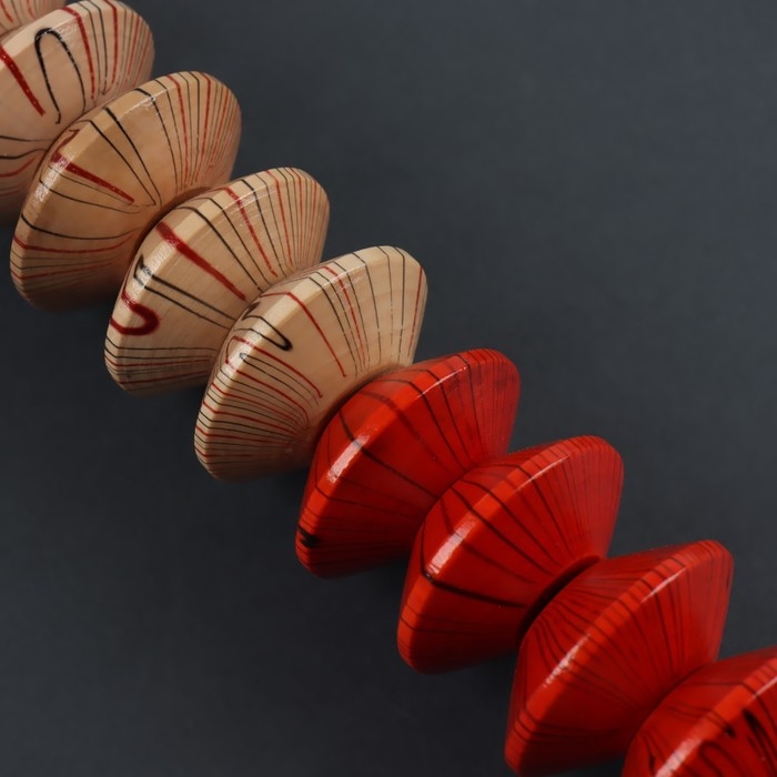 Массажёр &laquo;Скалка&raquo;, универсальный, 47 &times; 4 см, деревянный