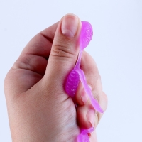 Хэллоуин. Антистресс сквиш мялка &laquo;Скелетики&raquo;, цвета МИКС, в шоубоксе