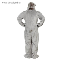 Карнавальный костюм &laquo;Заяц&raquo;, взрослый, комбинезон, шапка, р. 50-52, рост 180 см