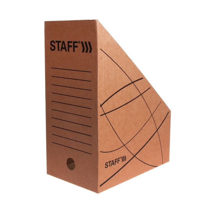 Накопитель документов, стойка-угол STAFF, 150 мм, до 1400 листов, бурый Накопитель документов, стойка-угол STAFF, 150 мм, до 1400 листов, бурый