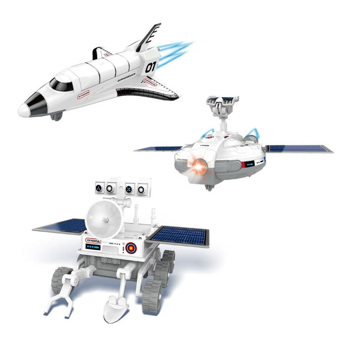 Научные опыты «Экспедиция на Луну», 3 в 1 Научные опыты «Экспедиция на Луну», 3 в 1