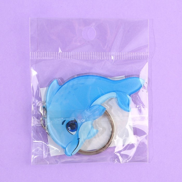 Брелок для ключей детский &laquo;Дельфин&raquo;, 3,5 х 10 см