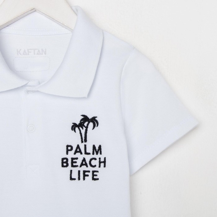 Футболка-поло  детская KAFTAN "Holidays" р. 30 (98-104)