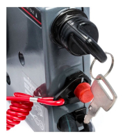 Пульт ДУ Yamaha 703, с кнопкой гидроподъема, тянет газ, OEM 703-48272-12-00