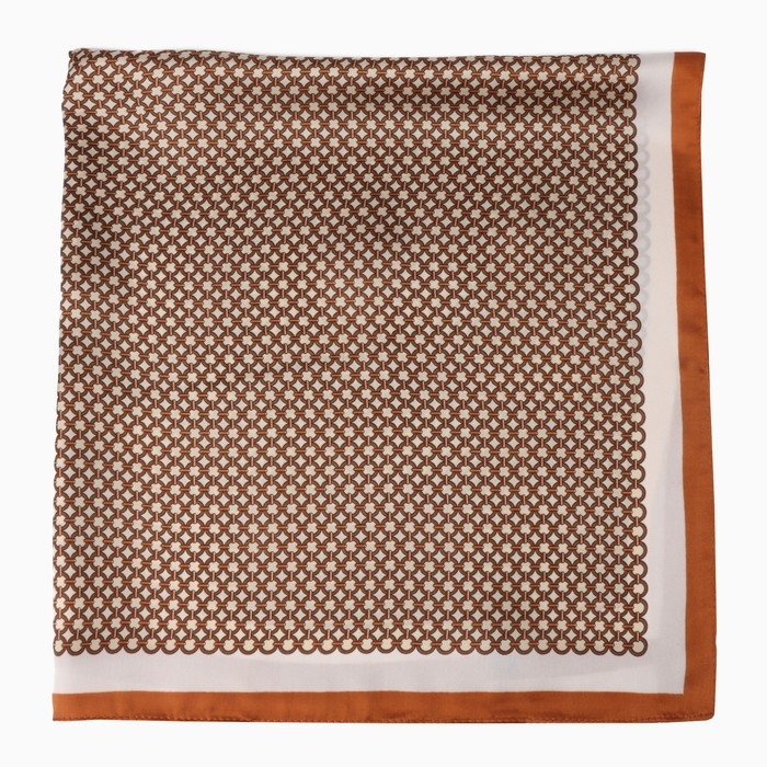 Платок женский MINAKU р-р 70*70 см, цв. коричневый